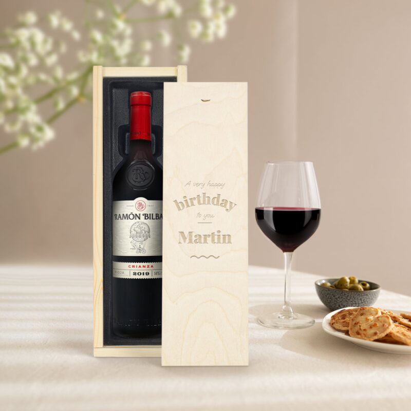 Bild von   weinkiste mit gravur ramon bjpg | 🌟 Gravur nach Wunsch 🪄
