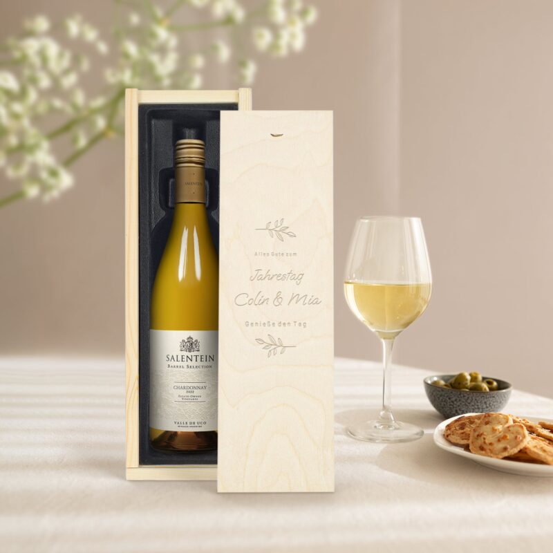 Bild von   weinkiste mit gravur salentejpg | 🌟 Gravur nach Wunsch 🪄
