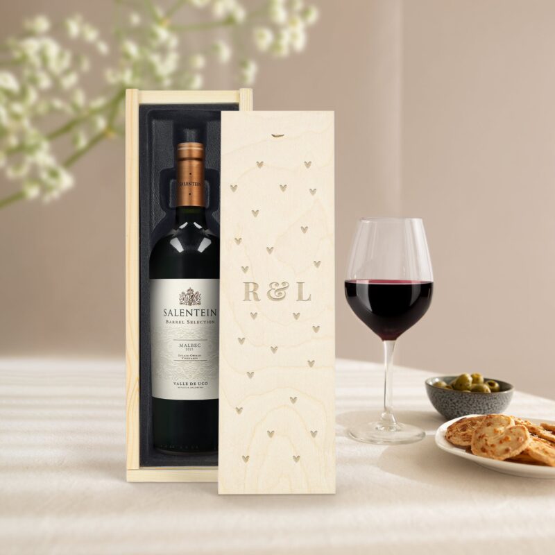 Bild von   weinkiste mit gravur salentejpg | 🌟 Gravur nach Wunsch 🪄