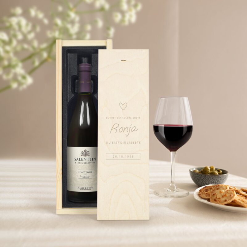 Bild von   weinkiste mit gravur salentejpg | 🌟 Gravur nach Wunsch 🪄