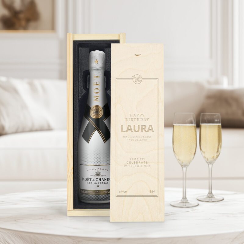Bild von   moet chandon ice imperial cjpg | 🌟 Gravur nach Wunsch 🪄