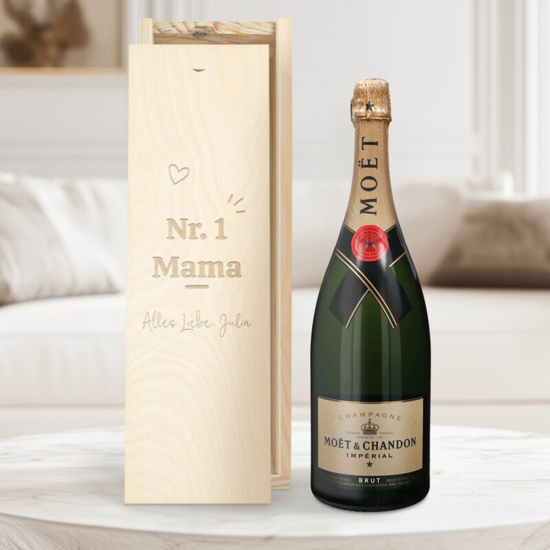 Bild von   moet chandon champagner gescjpg | 🌟 Gravur nach Wunsch 🪄