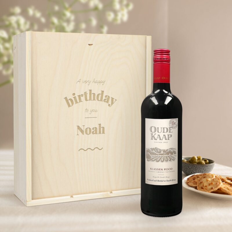 Bild von   wein geschenkset oude kaap rjpg | 🌟 Gravur nach Wunsch 🪄