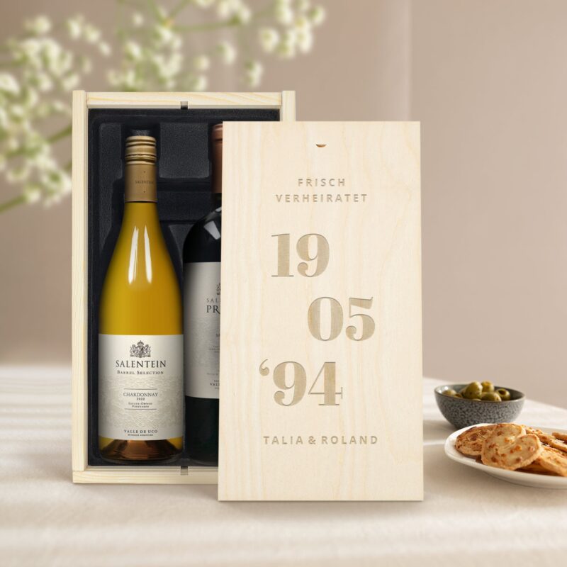 Bild von   wein geschenkset salentein pjpg | 🌟 Gravur nach Wunsch 🪄