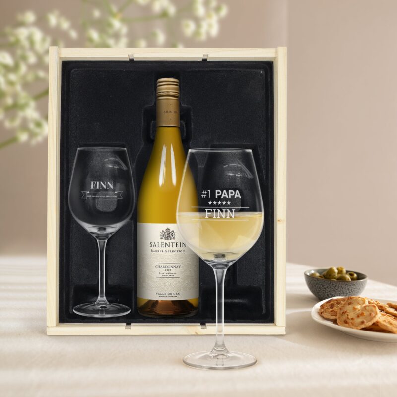 Bild von   geschenkset wein salentein chajpg | 🌟 Gravur nach Wunsch 🪄