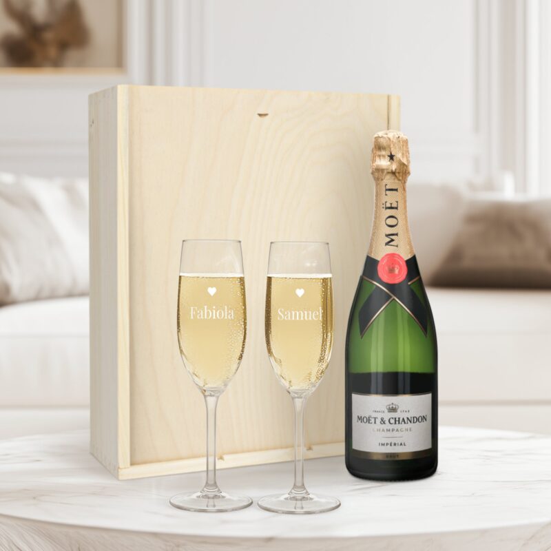 Bild von   moet chandon brut champagnejpg | 🌟 Gravur nach Wunsch 🪄