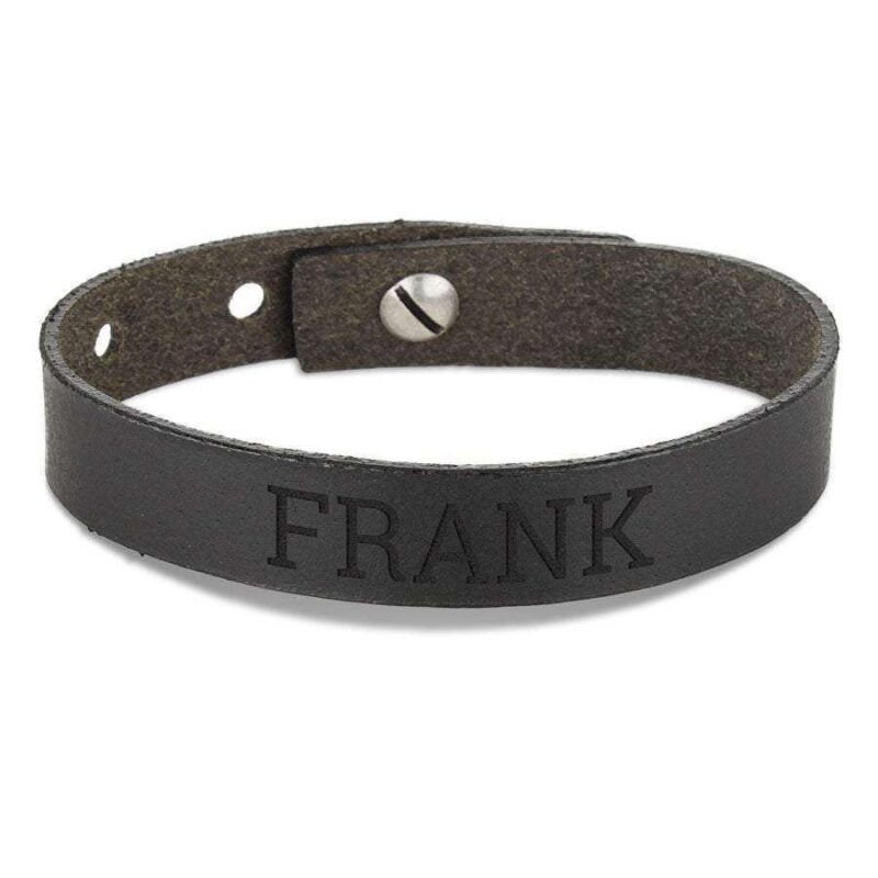 Bild von   lederarmband mit gravur herrjpg | 🌟 Gravur nach Wunsch 🪄
