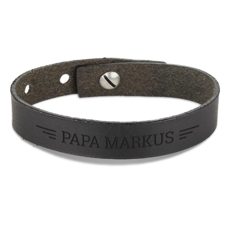 Bild von   lederarmband mit gravur zum vajpg | 🌟 Gravur nach Wunsch 🪄