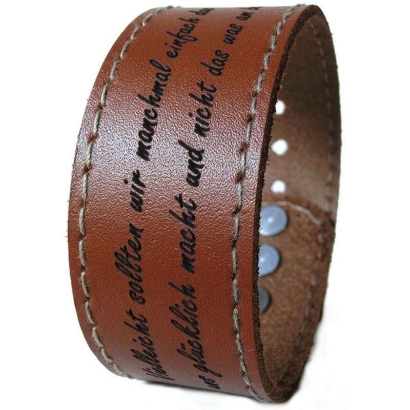 Bild von   lederarmband mit gravur  cm bjpg | 🌟 Gravur nach Wunsch 🪄