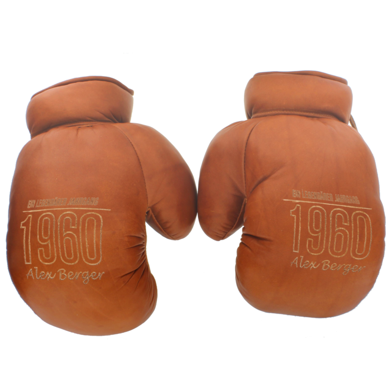 Bild von   echtleder retro boxhandschuhepng | 🌟 Gravur nach Wunsch 🪄