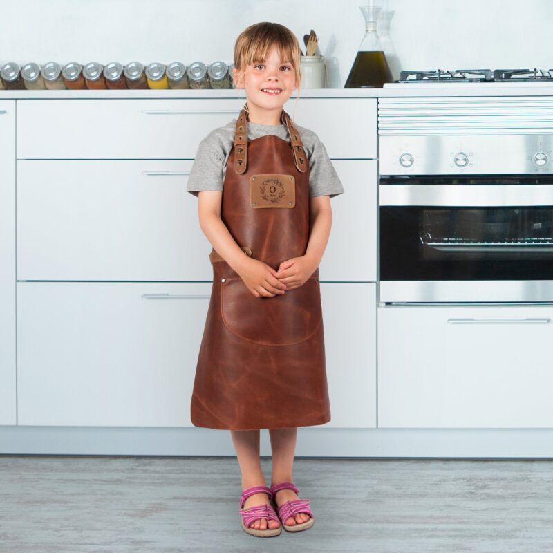 Bild von   kinderschuerze mit namen ledjpg | 🌟 Gravur nach Wunsch 🪄