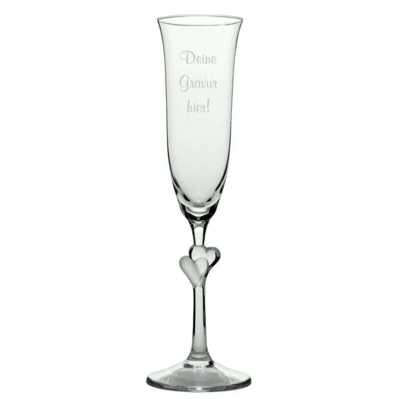 Bild von   stoelzle sektglas lamour weisjpg | 🌟 Gravur nach Wunsch 🪄