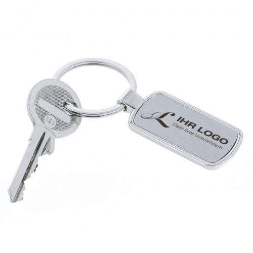 Schlüsselanhänger Barrel in einer Geschenkschachtel (Gravurmaß 35x15 mm)