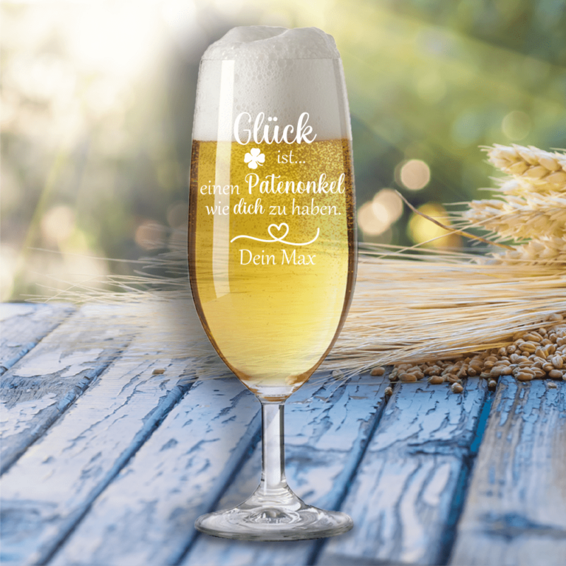 Bild von   personalisiertes bierglas gluepng | 🌟 Gravur nach Wunsch 🪄