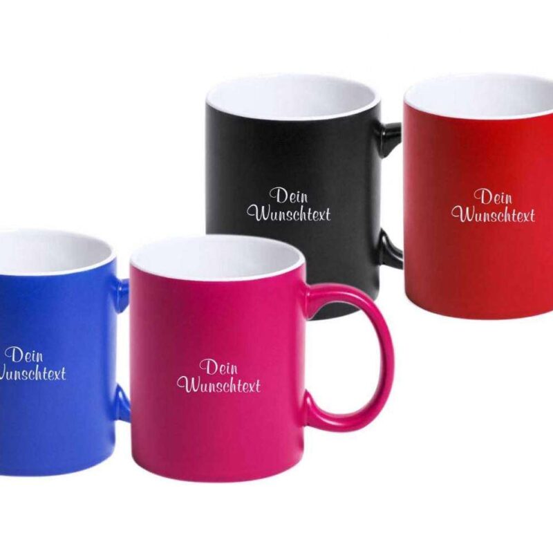 Tasse Color mit deiner Wunschgravur