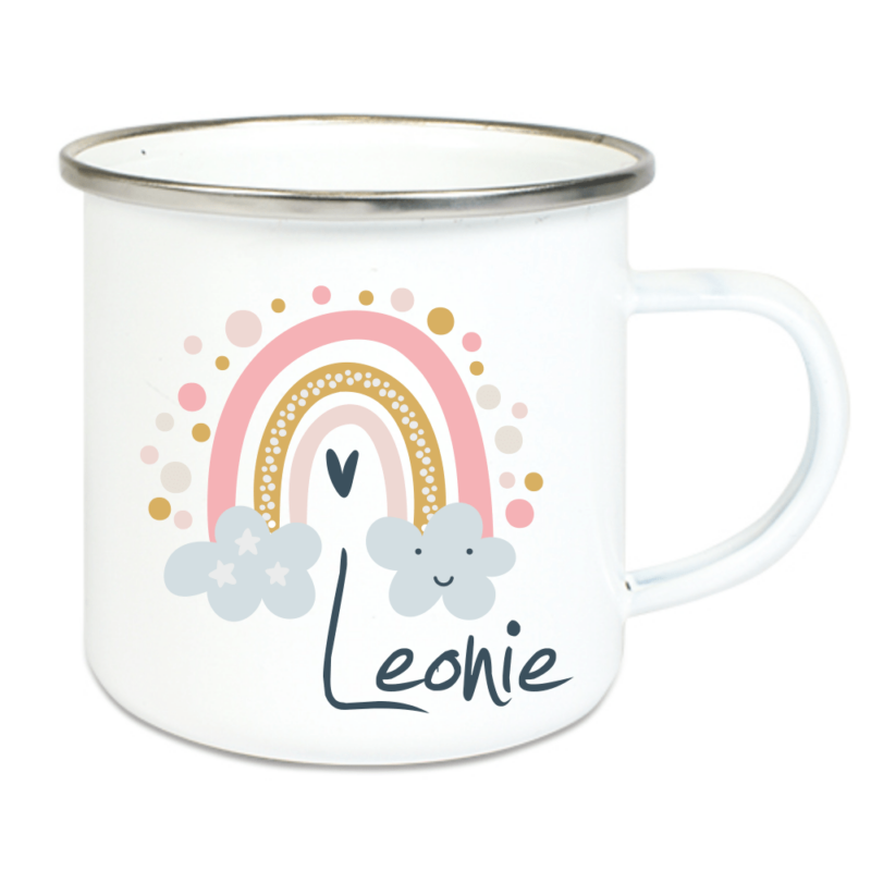 Bild von   emaille tasse fuer maedchen repng | 🌟 Gravur nach Wunsch 🪄
