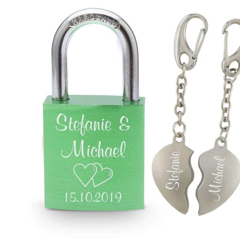 🖼️ 1927-1-liebesschloss-mit-gravur-gruen.jpg | 🌟 Gravur nach Wunsch 🪄 Bild von   liebesschloss mit gravur gruenjpg | 🌟 Gravur nach Wunsch 🪄