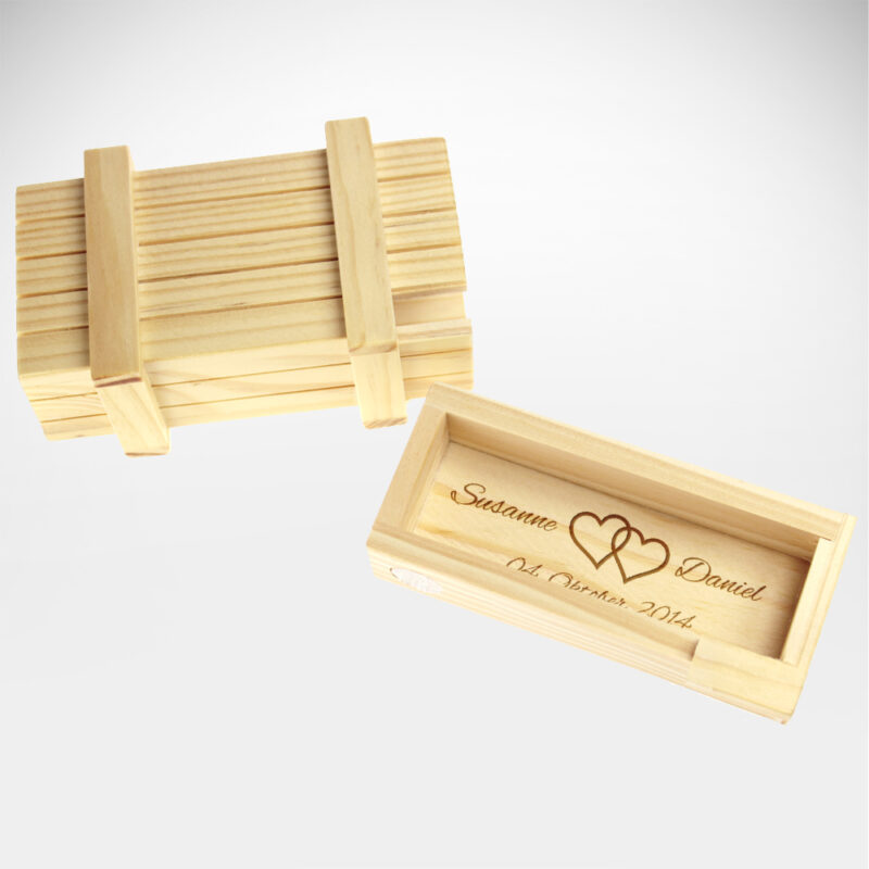 Bild von   magische geschenkbox zur hochzjpg | 🌟 Gravur nach Wunsch 🪄