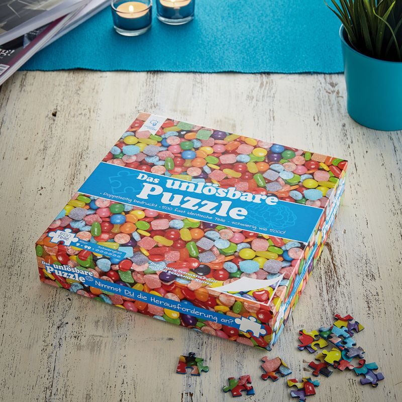 Bild von Das unmögliche Puzzle unlösbares Puzzle Bonbons | 🔮 Gravur nach Wunsch 🌟