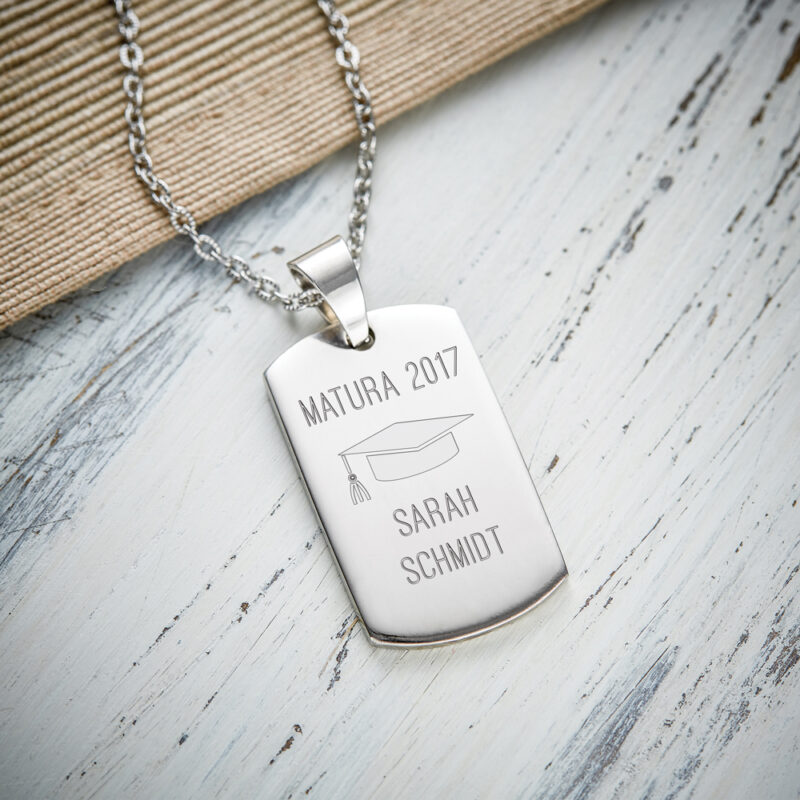 Bild von   dog tag kette mit gravur matjpg | 🌟 Gravur nach Wunsch 🪄