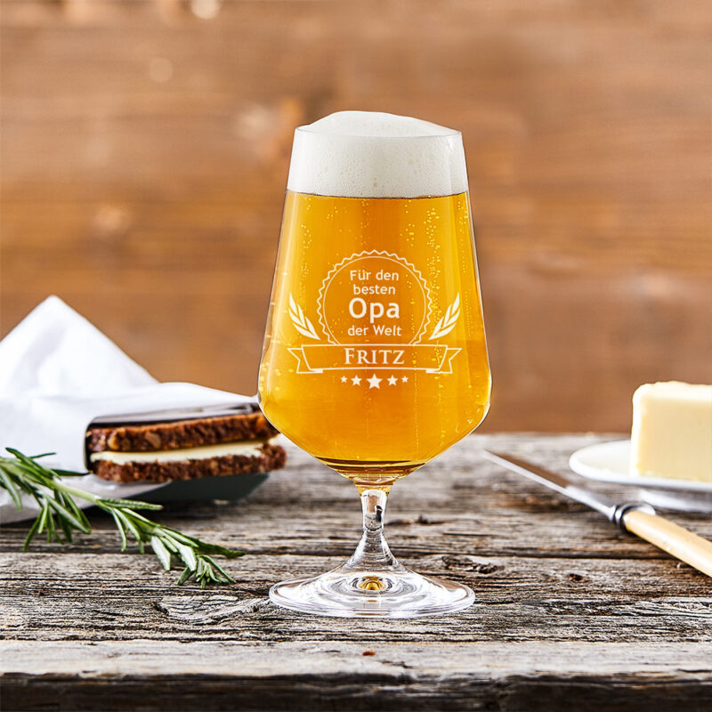 Bild von   bierglas mit gravur bester ojpg | 🌟 Gravur nach Wunsch 🪄