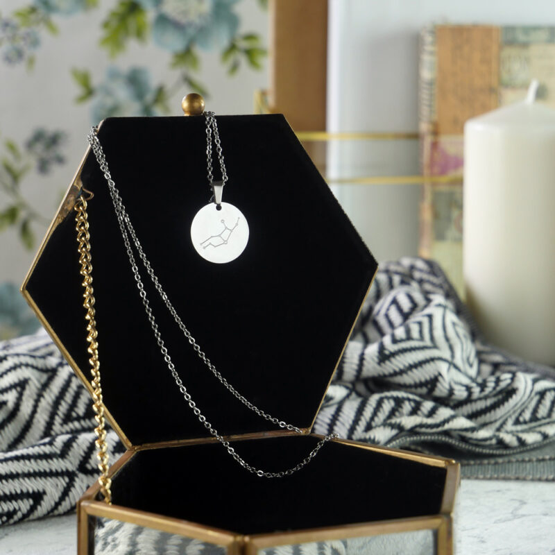 Bild von   kette mit gravur runder anhajpg | 🌟 Gravur nach Wunsch 🪄