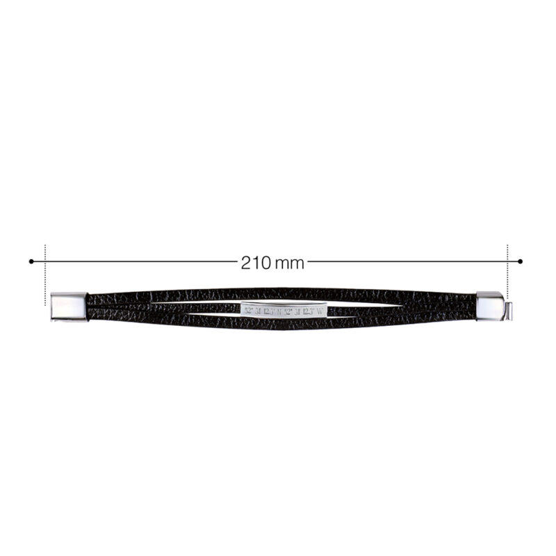 Bild von   herrenarmband mit gravur ledjpg | 🌟 Gravur nach Wunsch 🪄