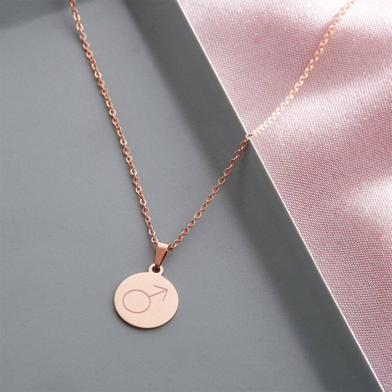 Bild von   kette mit gravur kleiner runjpg | 🌟 Gravur nach Wunsch 🪄
