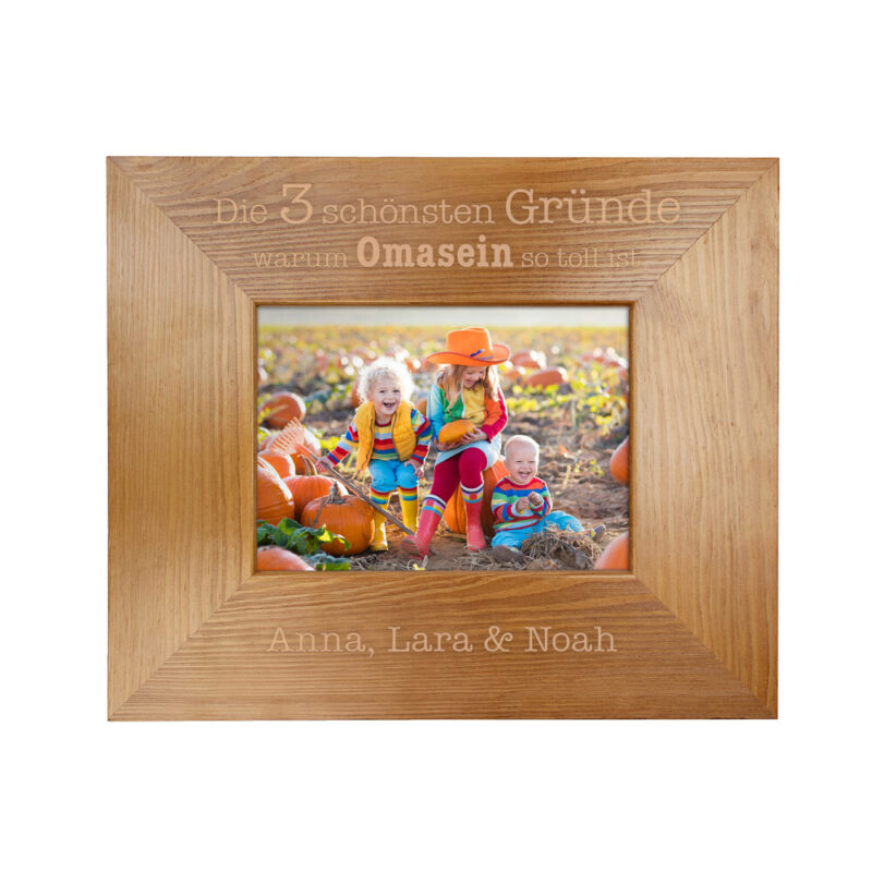 Bild von   bilderrahmen aus holz mit gravjpg | 🌟 Gravur nach Wunsch 🪄