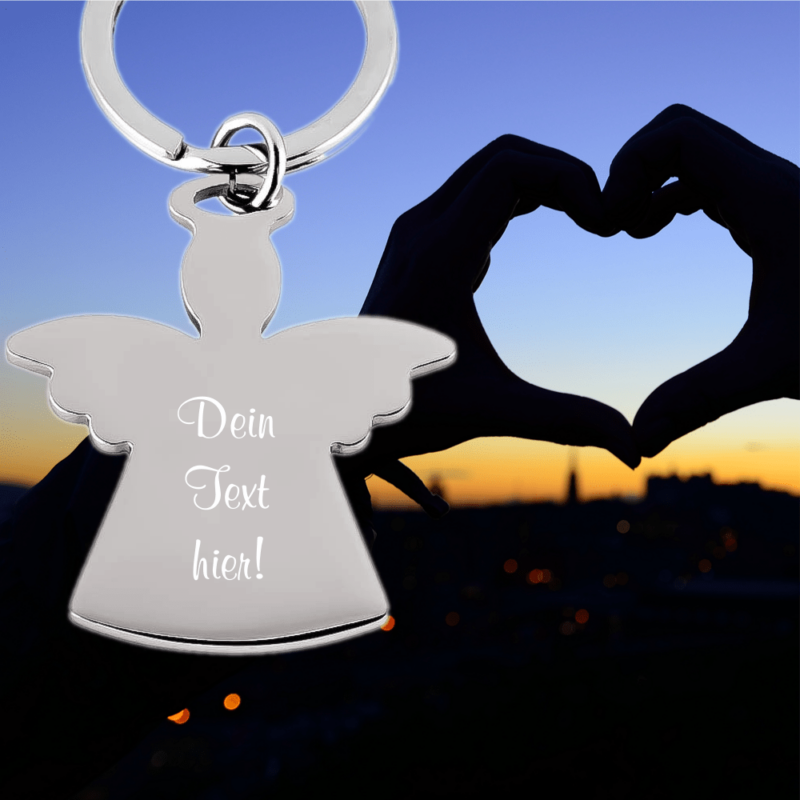 Bild von   edelstahl schluesselanhaengerpng | 🌟 Gravur nach Wunsch 🪄