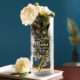 🖻 Runde Vase mit Gravur zur Hochzeit Ringe | 🔮 Gravur nach Wunsch 🌟 Bild von Runde Vase mit Gravur zur Hochzeit Ringe | 🔮 Gravur nach Wunsch 🌟