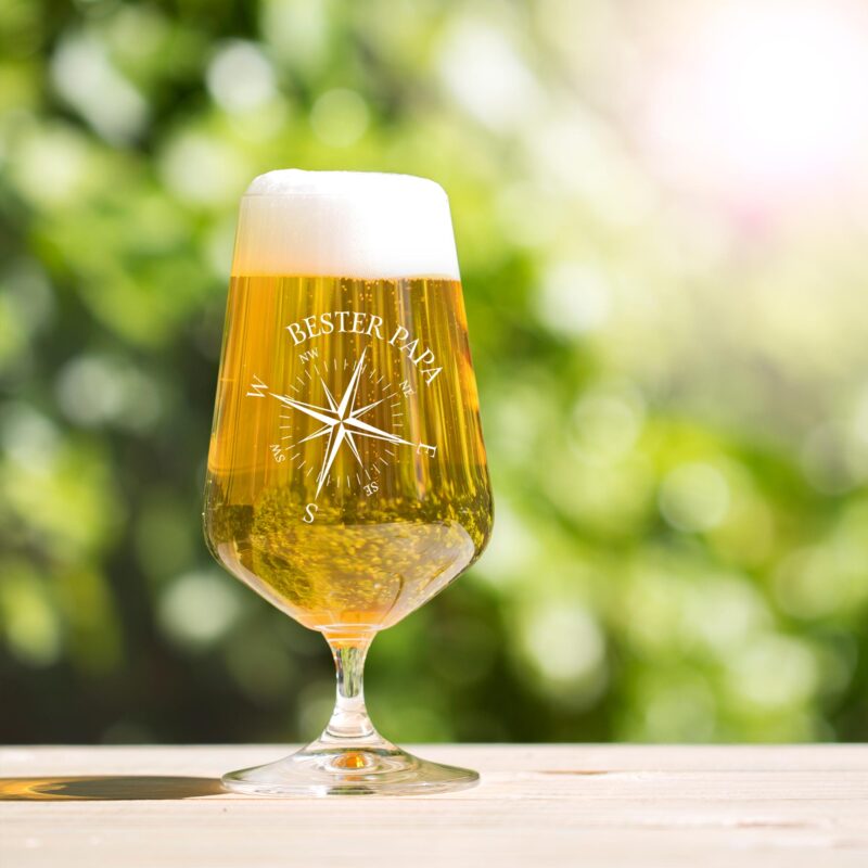 Bild von   bierglas mit gravur bester papjpg | 🌟 Gravur nach Wunsch 🪄