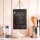 🖻 Personalisierte Schiefertafel mit Gravur Rezept Mama Groß | 🔮 Gravur nach Wunsch 🌟 Bild von Personalisierte Schiefertafel mit Gravur Rezept Mama Groß | 🔮 Gravur nach Wunsch 🌟