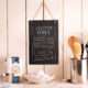 🖻 Personalisierte Schiefertafel mit Gravur Rezept Mama Groß | 🔮 Gravur nach Wunsch 🌟 Bild von Personalisierte Schiefertafel mit Gravur Rezept Mama Groß | 🔮 Gravur nach Wunsch 🌟
