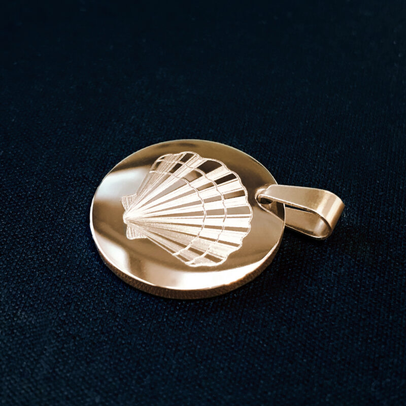 Bild von   kette mit gravur runder anhajpg | 🌟 Gravur nach Wunsch 🪄