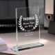 🖻 Personalisierter Pokal aus Glas Beste Mama der Welt | 🔮 Gravur nach Wunsch 🌟 Bild von Personalisierter Pokal aus Glas Beste Mama der Welt | 🔮 Gravur nach Wunsch 🌟