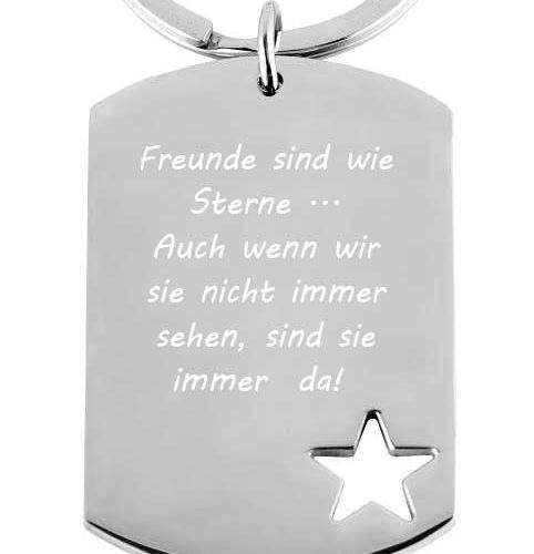 Bild von   edelstahl schluesselanhaengerjpg | 🌟 Gravur nach Wunsch 🪄