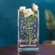 🖻 Vase aus Glas mit Gravur für Oma Personalisiert | 🔮 Gravur nach Wunsch 🌟 Bild von Vase aus Glas mit Gravur für Oma Personalisiert | 🔮 Gravur nach Wunsch 🌟