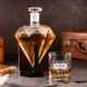 Bild von Whiskyset Karaffe Diamant und Whiskygläser mit Gravur | 🔮 Gravur nach Wunsch 🌟