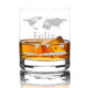 Bild von Whiskyglas mit Gravur der Beste Papa der Welt | 🔮 Gravur nach Wunsch 🌟