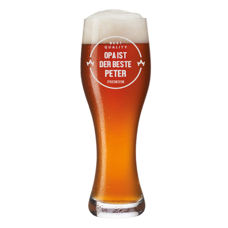Bild von   weizenbierglas mit personalisijpg | 🌟 Gravur nach Wunsch 🪄