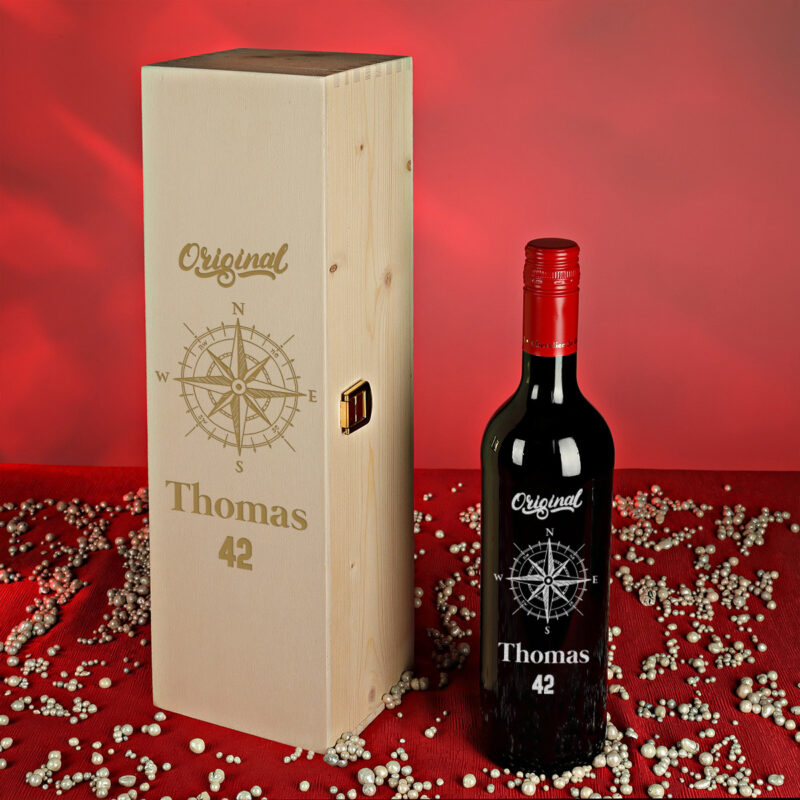 Bild von    tlg wein geschenkset mit perjpg | 🌟 Gravur nach Wunsch 🪄