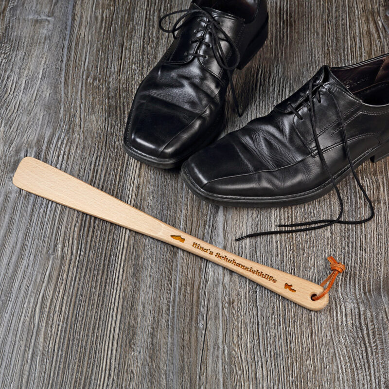 Bild von   schuhloeffel buchenholz geoeltjpg | 🌟 Gravur nach Wunsch 🪄
