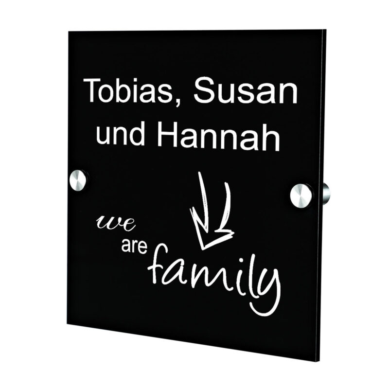 Bild von   plexiglas acryltafel tuerschiljpg | 🌟 Gravur nach Wunsch 🪄