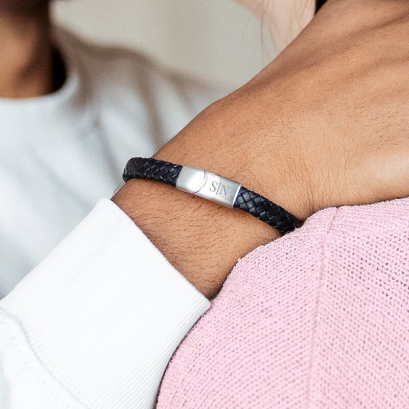 Bild von   lederarmband mit gravur gefljpg | 🌟 Gravur nach Wunsch 🪄