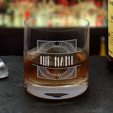 Bild von Whiskyglas mit Gravur | 🔮 Gravur nach Wunsch 🌟