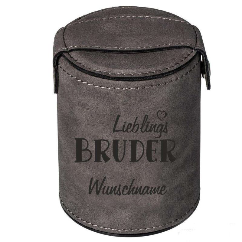 Bild von   wuerfelbecher mit namen lieblijpg | 🌟 Gravur nach Wunsch 🪄