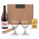 🖻 Präsentbox mit Wein Servierbrett mit Gravur Snacks | 🔮 Gravur nach Wunsch 🌟 Bild von Präsentbox mit Wein Servierbrett mit Gravur Snacks | 🔮 Gravur nach Wunsch 🌟
