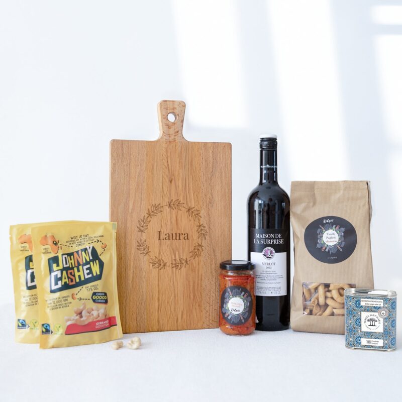 Bild von   praesentbox mit wein servierbjpg | 🌟 Gravur nach Wunsch 🪄