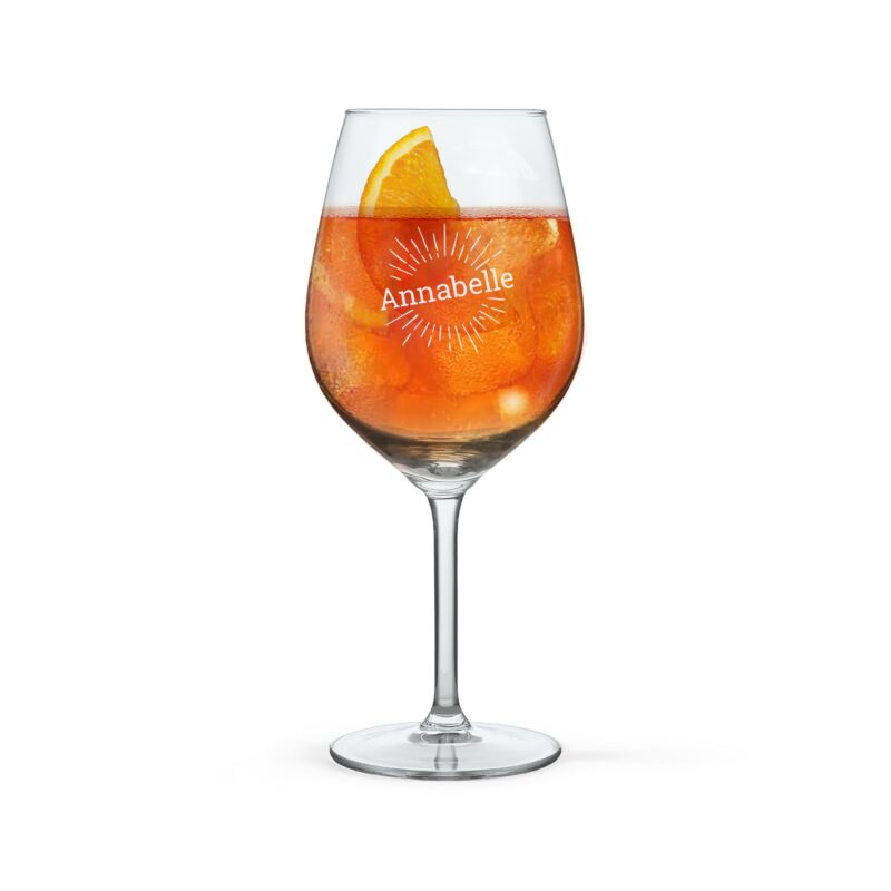 Bild von   aperol spritz glas mit gravurjpg | 🌟 Gravur nach Wunsch 🪄